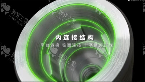 泰山种植牙连接结构示意图